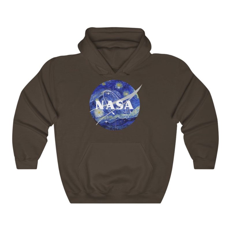 Nasa Starry Night Hooded Sweatshirt
