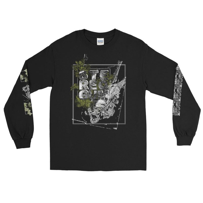 Leaf Graphic (Front & Sleeves) Long Sleeve Shirt