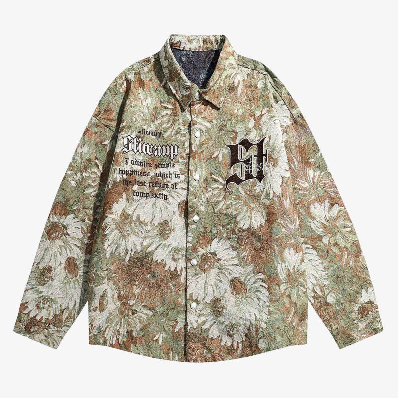 Thesupermade High Street Jacquard Embroidery Design Jacket