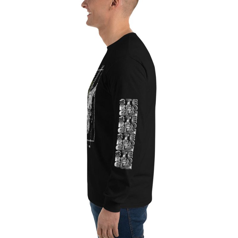 Leaf Graphic (Front & Sleeves) Long Sleeve Shirt