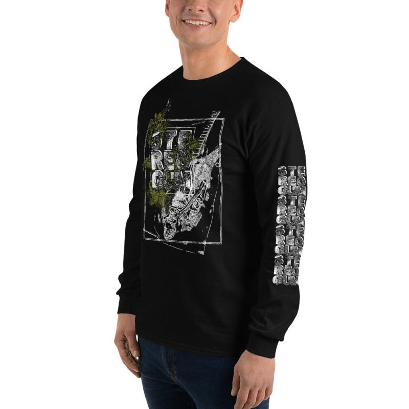 Leaf Graphic (Front & Sleeves) Long Sleeve Shirt