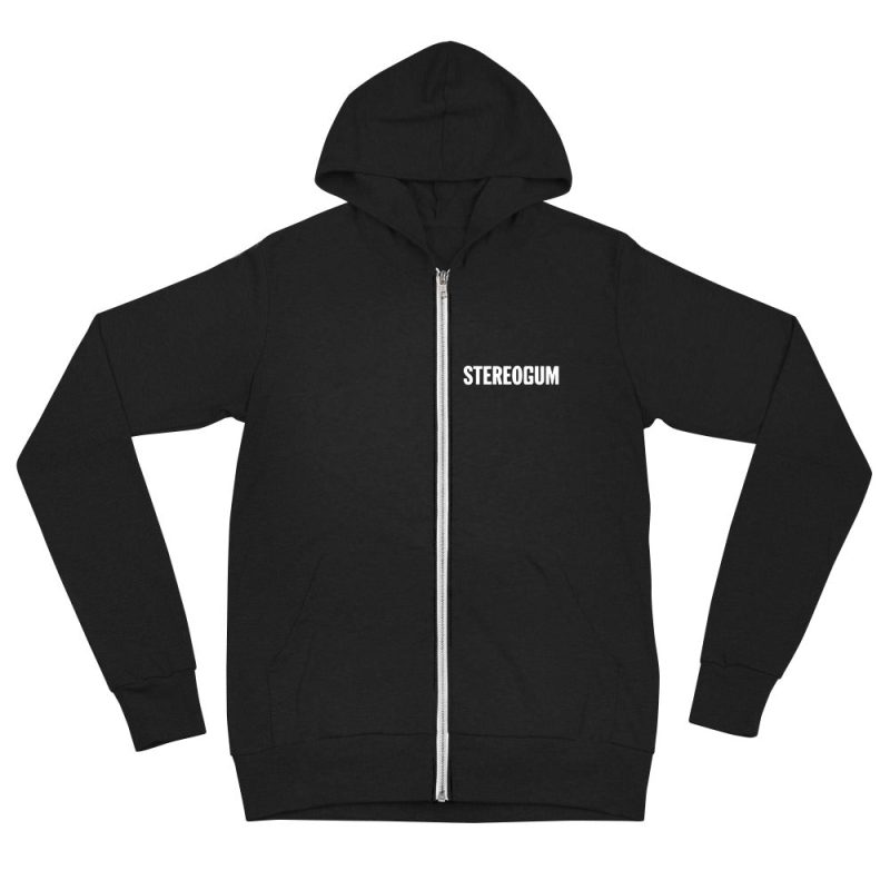 Skull Graphic Zip Hoodie (2-Sided)